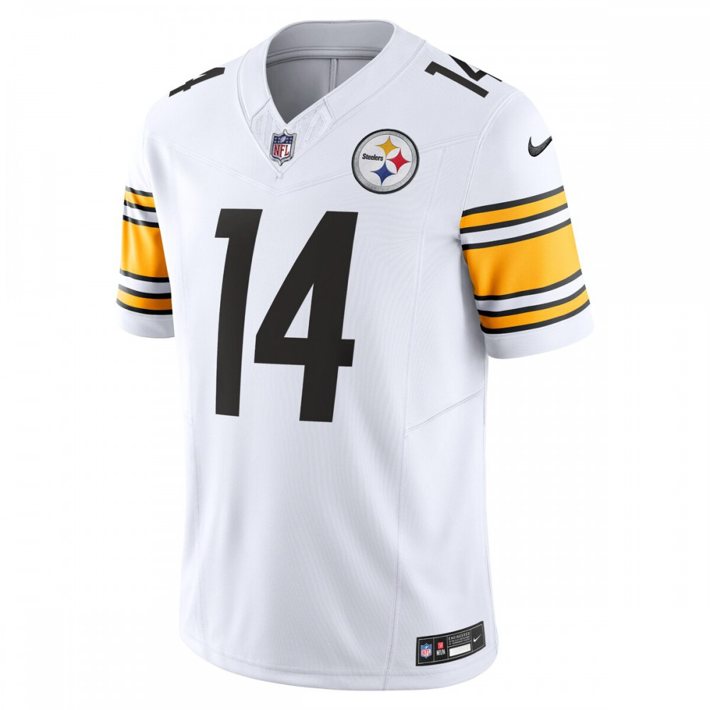 George Pickens Pittsburgh Steelers Nike Vapor F.U.S.E. Limited Jersey - White-GridironStore